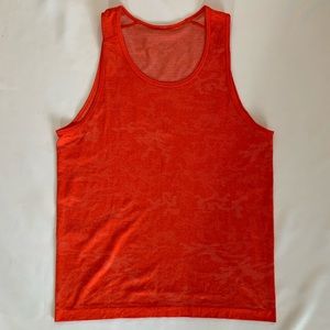 Brand New Men’s Lulu Red Camo Tank - M